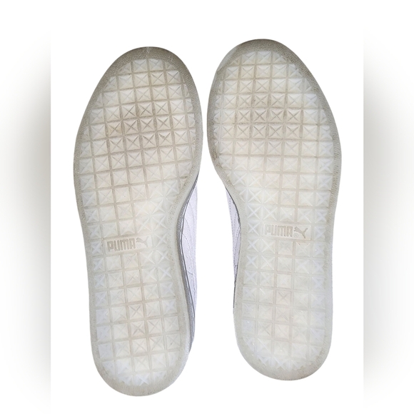 PUMA women's light grey suede sneakers, size 7.5 - Picture 6 of 6